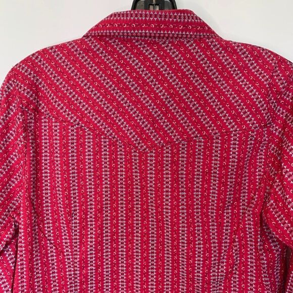 Cruel Black Snap Button Long Sleeve Western Shirt - Picture 7 of 7